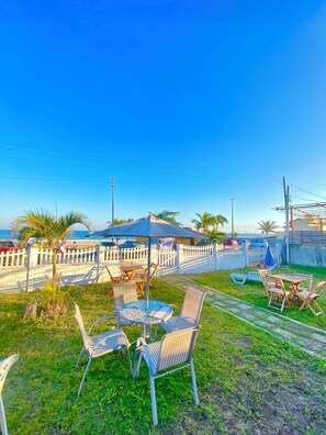 Terrace/patio - Hostel dos Gringos (Marica)