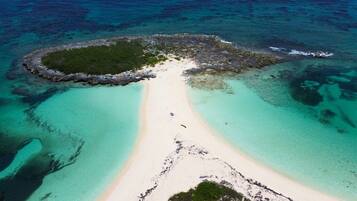 Sun loungers, beach towels
