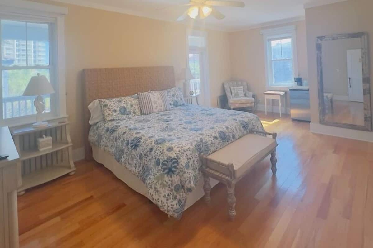 Anchors away Master Suite | Premium bedding, pillowtop beds, individually decorated