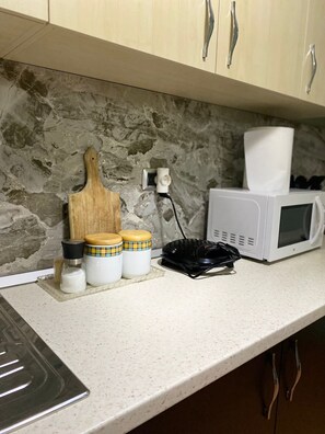 Microwave, oven, stovetop, high chair