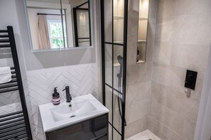 Hair dryer, towels