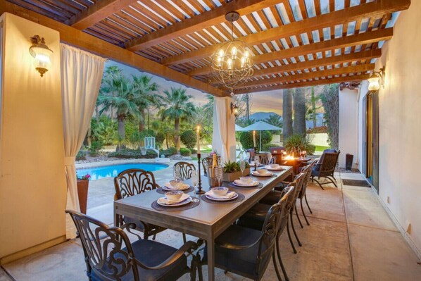Restaurante al aire libre