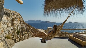 Villa – deluxe, 2 soverom, ikke-røyk, ved basseng | Italienske Frette-laken og sengetøy av topp kvalitet
