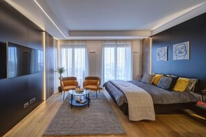 1 bedroom, iron/ironing board, WiFi, bed sheets - Modern Apt. with Garage in Belgrade Center, Dorcol (Beograd)