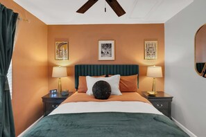 2 chambres, bureau, fer et planche à repasser, Wi-Fi gratuit