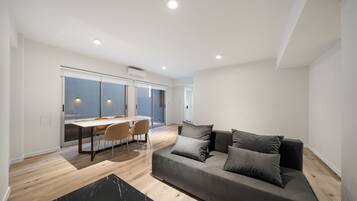 Apartment, 2 Bedrooms, Terrace | Living area | Smart TV