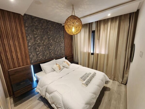 Rom – comfort | 1 soverom, sengetøy i egyptisk bomull og sengetøy av topp kvalitet