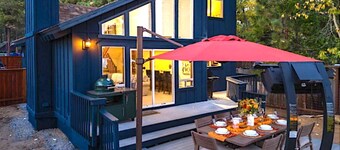 Waves End Lakefront By Tahoe Getaways w Private Sandy Beach + Walk to Town!