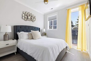 Desk, iron/ironing board, free WiFi, bed sheets
