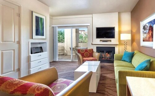 The units available are located on the strip. 