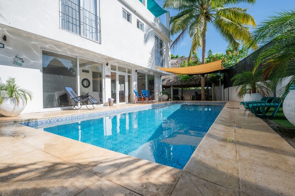 Our pool, is just for you, not shared!