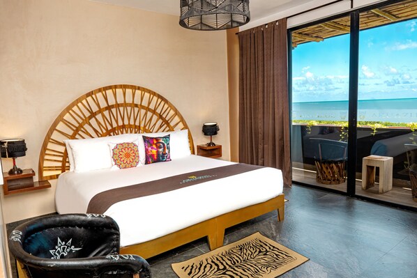Quarto superluxo, vista para o mar | Cofres nos quartos, Wi-Fi de cortesia, roupa de cama