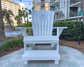 Terrace/patio - Villa Ardea @ Edgewater - 2/2 Villa - Freshly Renovated - Steps from the Beach (Panama City Beach)