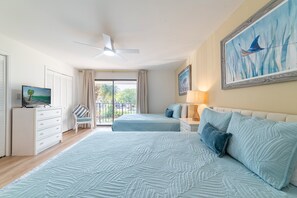 2 bedrooms, desk, iron/ironing board, WiFi
