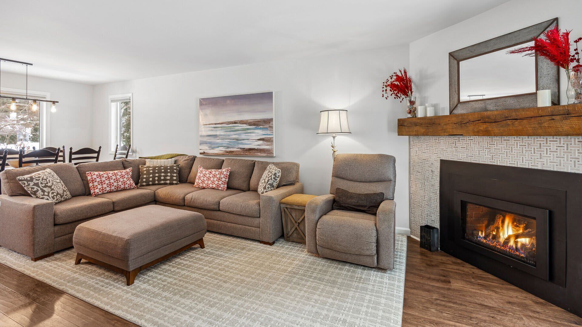 Televisie en een kantoor