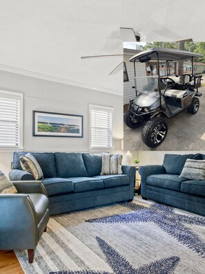 Interior - The Saltwater Cottage-Golf Cart & Linens Included (Myrtle Beach)