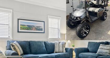 The Saltwater Cottage-Golf Cart & Linens Included in Ocean Lakes
