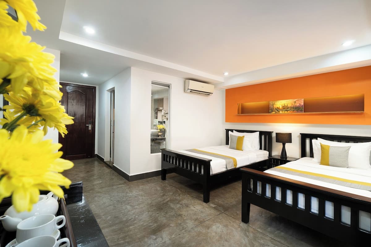 Studio Twin - Free Bus Station Pick Up | Minibar, una cassaforte in camera, con stile personalizzato