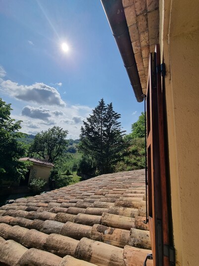 The Villa is surrounded by nature.