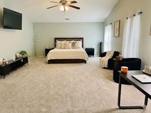 3 bedrooms, iron/ironing board, free WiFi, bed sheets