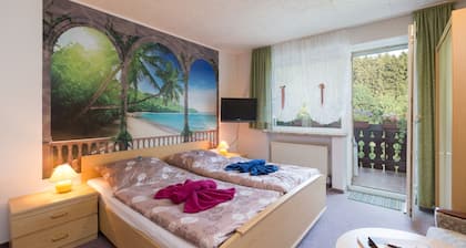Maison de vacances 'Gruppenferienhaus Dressel' avec vue sur les montagnes, terrasse et Wi-Fi