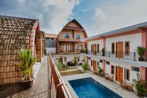 Aerial view - The Garuda Hostel & Accomodation (Penida Island)