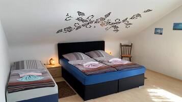 9 chambres, Wi-Fi gratuit, draps fournis