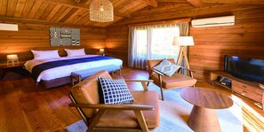 基础小屋 | 迷你吧、客房内保险箱、办公桌、遮光窗帘