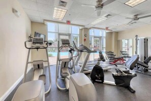 Fitness facility - Ariel Dunes 2 2201 | Seascape Resort Amenities, Large Beach Access! | Near Dining + Golf | Two Spacious Balconies! (Miramar Beach)