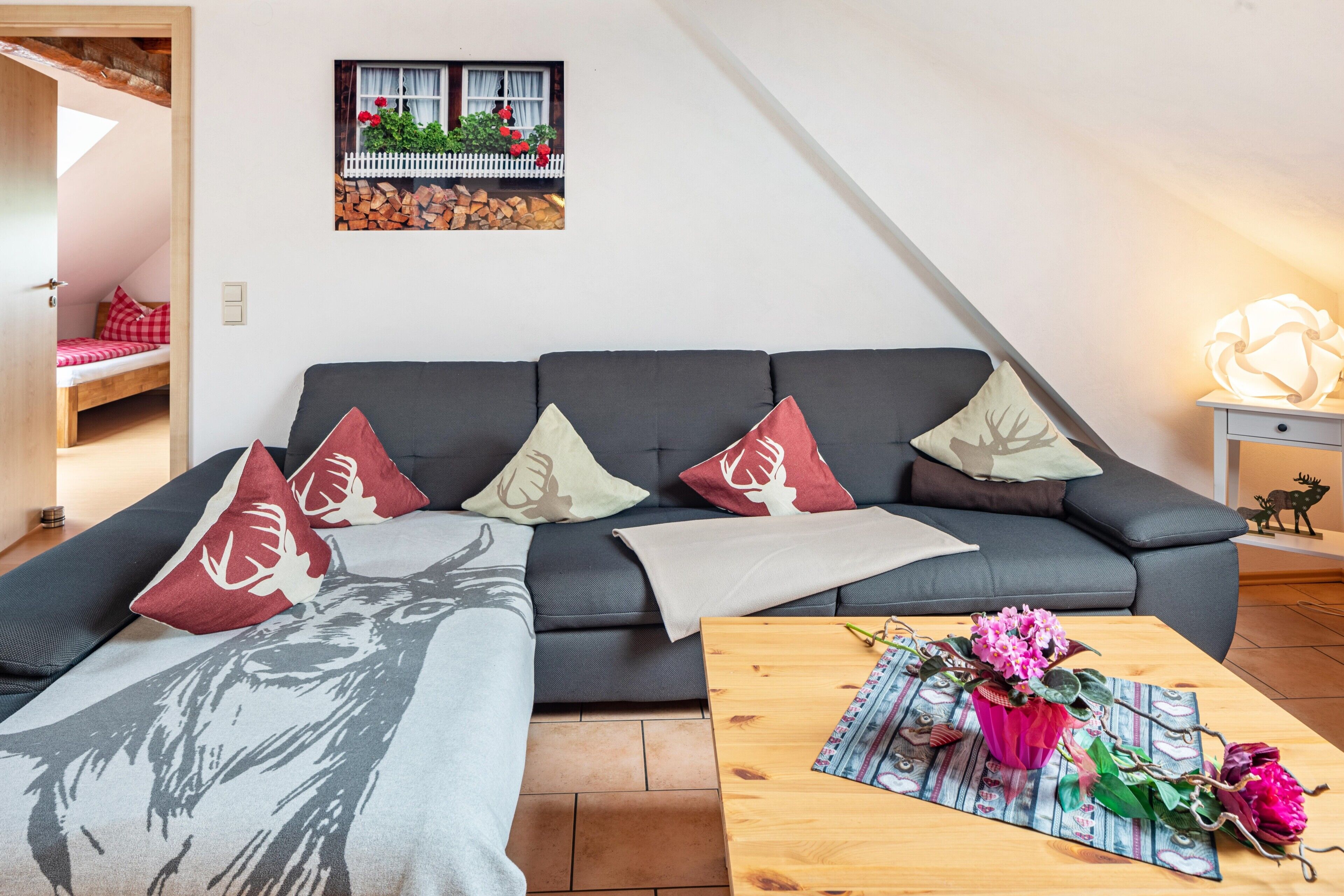 TV, DVD player, stereo