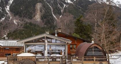 Songenaz - Chalet 170m2 Cheminée Jacuzzi Sauna Vues