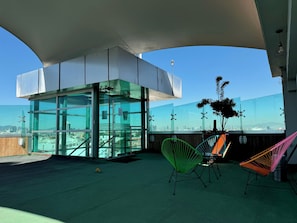 Rooftop terrace