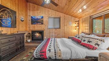 2 bedrooms, iron/ironing board, travel crib, WiFi