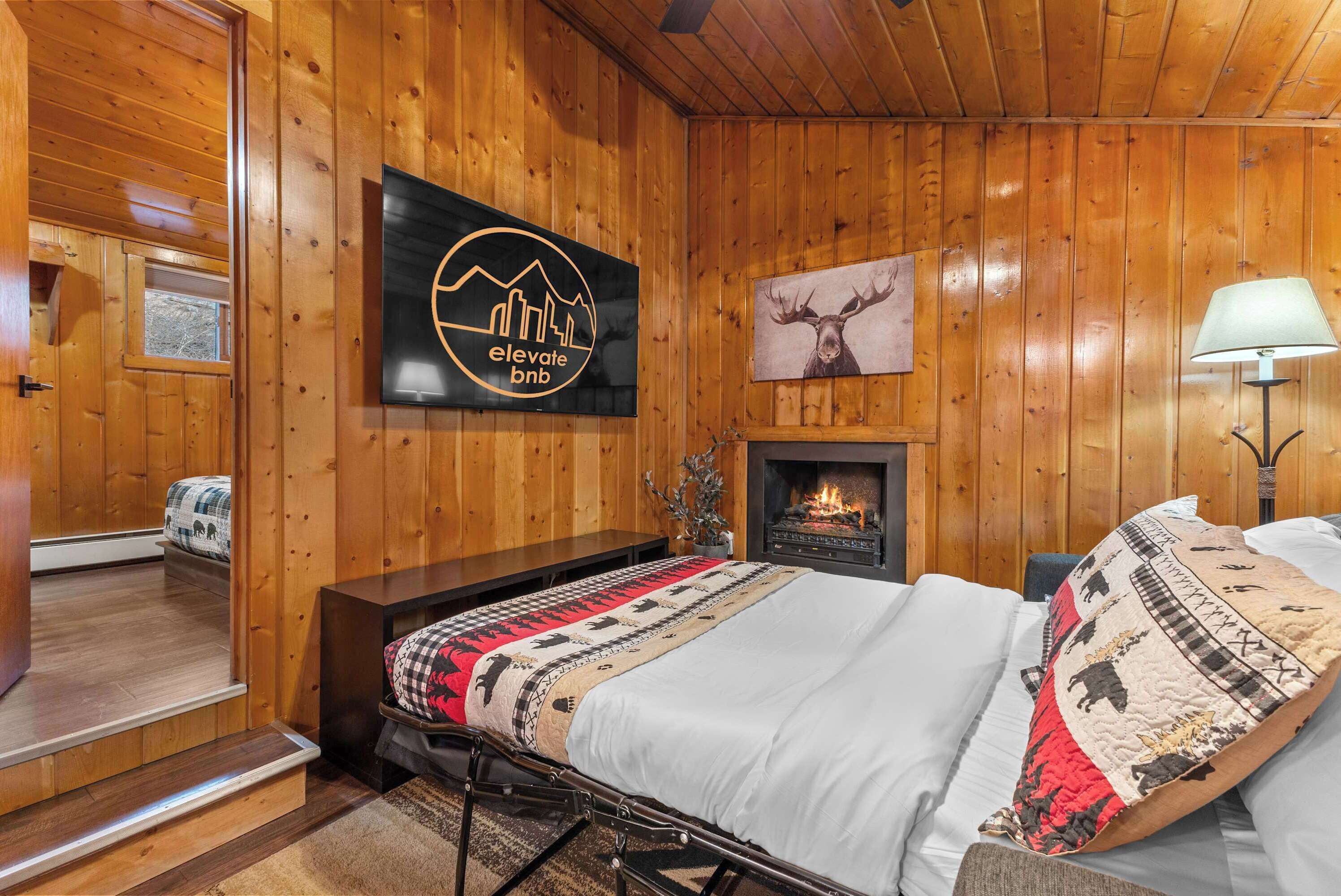 2 bedrooms, iron/ironing board, travel crib, WiFi