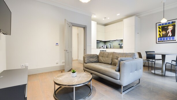Soho Deluxe 1 Bedroom Apartment | Oppholdsområde