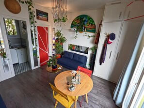 Books - Balcon sur Grand Jardin, Canopée, Lumineux, Design (Paris)