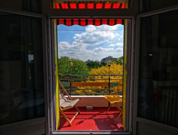 Interior - Balcon sur Grand Jardin, Canopée, Lumineux, Design (Paris)
