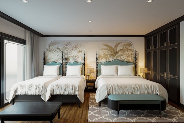 Family Room, 1 Bedroom, Balcony, City View | Memory foam beds, minibar, in-room safe, desk