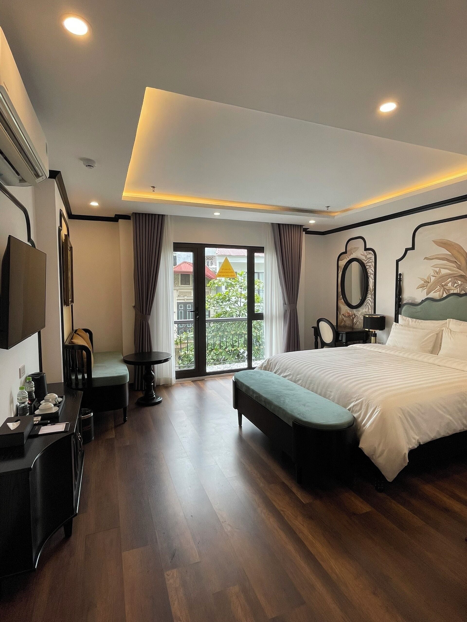 Signature-Zimmer, 2 Schlafzimmer, Stadtblick | Blick vom Balkon