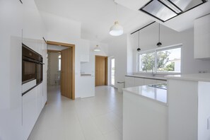 Microwave, dining tables