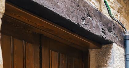A traditional Basque townhouse set in the heart of a vibrant medieval village.