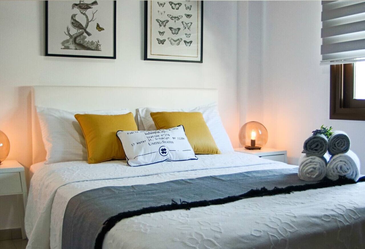 2 室のベッドルーム、アイロン / アイロン台、WiFi、ベッドシーツ