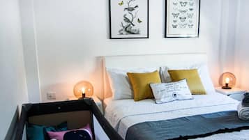 2 habitaciones, tabla de planchar con plancha, wifi y ropa de cama