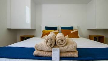 1 soverom, strykejern/-brett, wi-fi og sengetøy