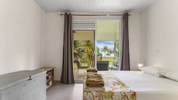 3 slaapkamers, een strijkplank/strijkijzer, wifi, beddengoed