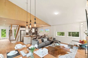 Salon / Living roomg - Chalet La Colline - Spa (Labelle)