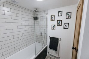 Shower, hair dryer