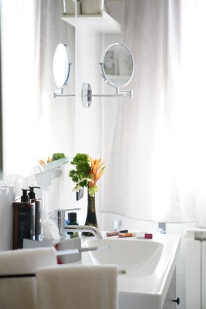 Eco-friendly toiletries, hair dryer, bidet, towels - Deluxe Flat (San Miniato Basso)