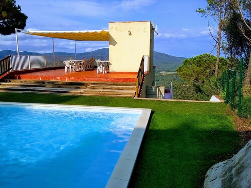 Villa pour 12 pers. avec piscine privée et barbecue à 3,5 km de la plage