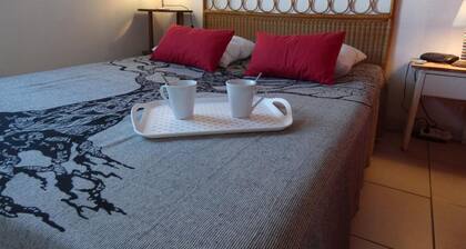 Maison prÚs de la plage avec jardin et vélos, animaux bienvenus, équipée pour 4 personnes